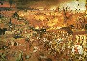 Pieter Bruegel dodens triumf.omkr oil painting on canvas